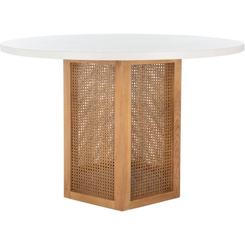 Addison Cane Dining Table